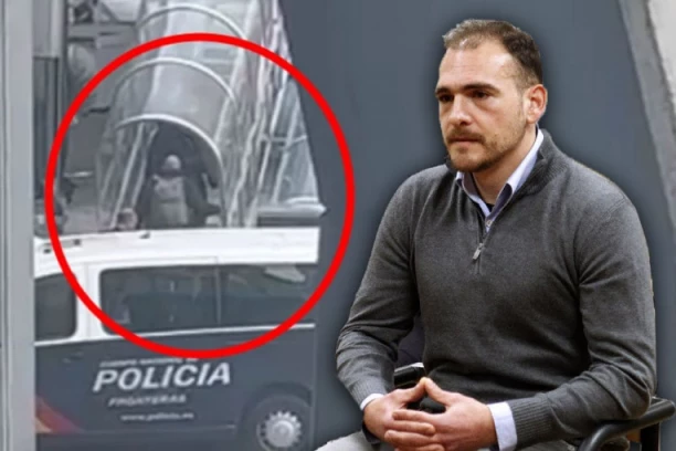 JEDAN POLICAJAC GA DOČEKAO NA AERODROMU, DRUGI GA ČEKIRAO! Evo kako je tekla deportacija LUKE BOJOVIĆA!