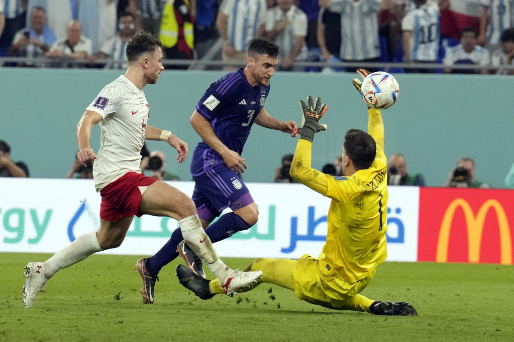 Detalj sa utakmice Argentina - Poljska