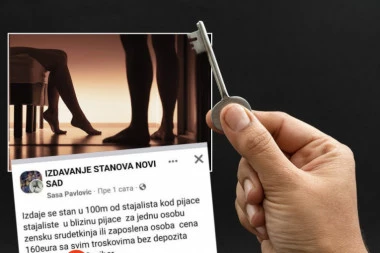 KIRIJA NIŽA UZ DOPLATU U NATURI: Nudi stan, a mami studentkinje kako bi ih uznemiravao! Upozorenje kriminologa: PRIJAVITE MANIJAKA!