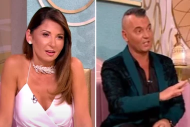 MILAN MILOŠEVIĆ OTKRIO VELIKU TAJNU SANJE MARINKOVIĆ: Voditeljka ostala bez teksta kada je OVO rekao usred emisije! (FOTO)