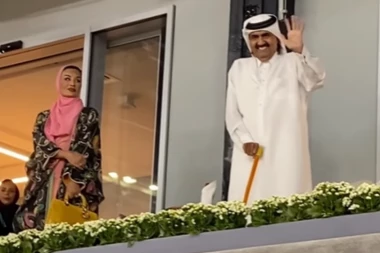 OVO JE NAVIJAČICA KOJA JE ZAMALO ZAVADILA KATARSKOG ŠEIKA SA ŽENOM! Nije u Dohi samo zbog utakmica, a evo za koga je UDATA! (FOTO/VIDEO)