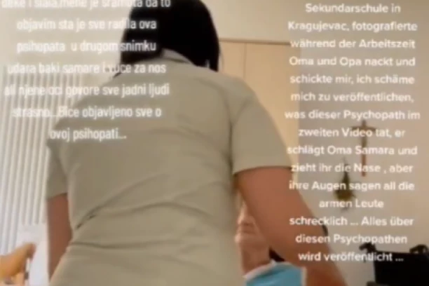 SRAMNO NASILJE NAD STARICOM: Snimak iz staračkog doma UZBURKAO javnost,  medicinska sestra maltretira BAKU, a nije joj PRVI PUT! (VIDEO)