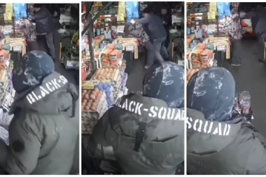 IMA POVREDU GLAVE I VRATA! Oglasio se sin žene koja je pretučena na pijaci na Karaburmi (FOTO, VIDEO)