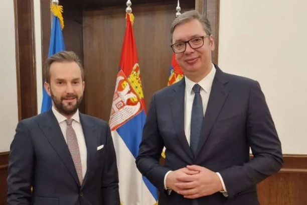 UČVRŠĆIVANJE PARTNERSTVA: Vučić primio novog direktora fondacije Konrad Adenauer (FOTO)