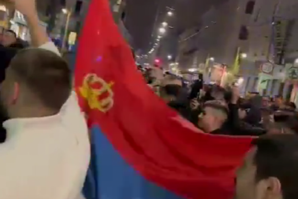 SRBIMA PREKIPELO! Ludnica na protestu u Beču - uvrede Albancima i jasan ZAHTEV austrijskoj policiji! (VIDEO)