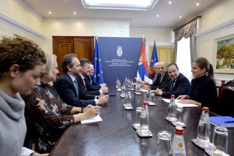 DAČIĆ SA LAJČAKOM: Srbija konstruktivan partner u dijalogu