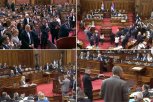 HULIGANSKI ISPAD ĆUTE, LAZOVIĆA I NOVAKOVIĆA: Burno u Skupštini Srbije, Orlić morao da reaguje!