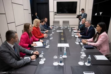 SUSRET IGORA BEČIĆA SA DANIJELOM ĐUROVIĆ U OKVIRU 60. GENERALNE SKUPŠTINE PS CES: Šire povezivanje i koncept regionalnog udruživanja suštinski doprinose rešavanju globalnih izazova