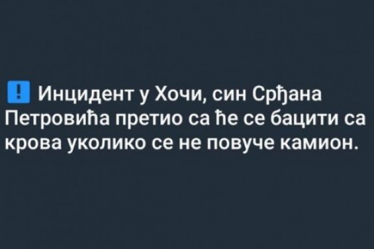 Slobin revolt na Instagramu