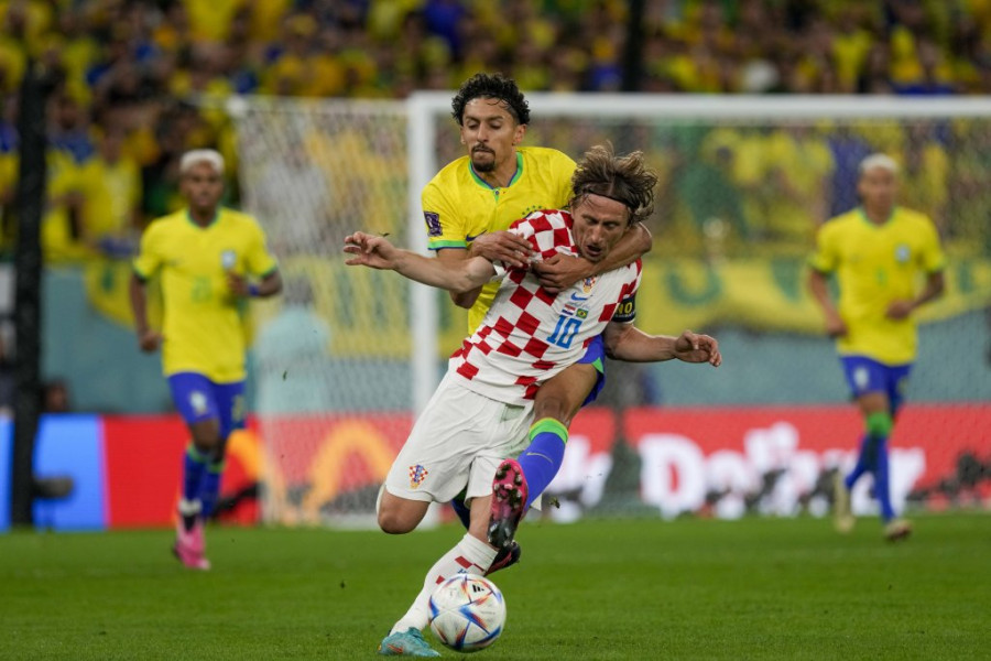 Detalj sa utakmice Hrvatska - Brazil