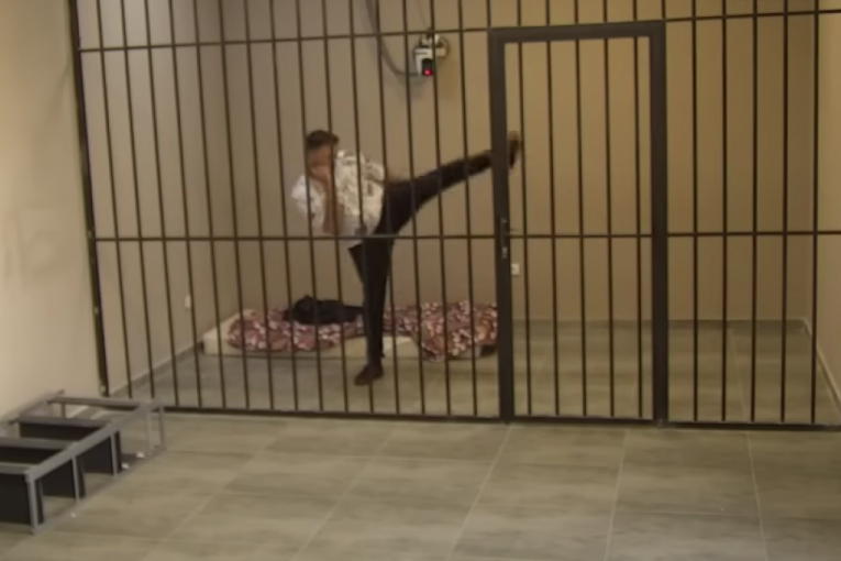 Peca Lazić u zatvoru