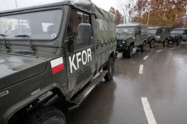 SNAGE KFORA VIĐENE KOD LEPOSAVIĆA! Američki vojnici na zadatku! (FOTO)