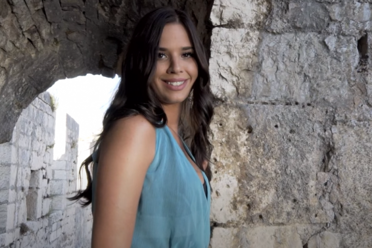 Ivana na takmičenju za Mis