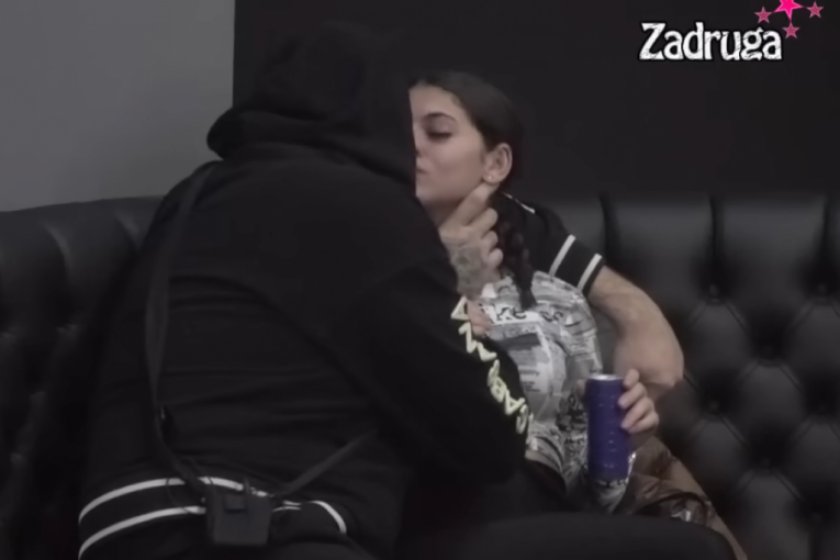 Milica Veselinovič i Filip Car se ljube Zadruga 6