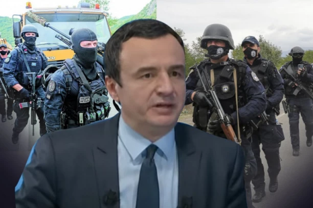 KURTI ŠALJE CRNE TROJKE NA SEVER! Zastrašivanje Srba: Kosmetom špartaju muškarci s fantomkama!