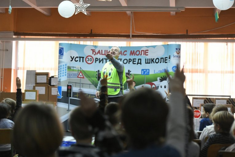 Interaktivno predavanje o saobraćaju