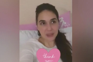 DIREKTNO IZ BOLNIČKE POSTELJE: Oglasila se supruga Bojana Vaskovića nakon ćerkine operacije!