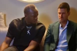 SUSRET NAJVEĆIH: Novak Đoković i Jusein Bolt zajedno pred VELIKO FINALE Mundijala! (VIDEO)