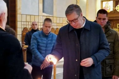 ZDRAVLJA I SREĆE SVIMA KOJI SLAVE! Predsednik čestitao Svetog Nikolu vernicima! (FOTO)