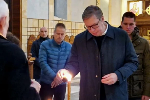 ZDRAVLJA I SREĆE SVIMA KOJI SLAVE! Predsednik čestitao Svetog Nikolu vernicima! (FOTO)