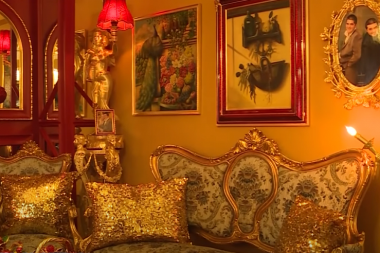 Unutrašnjost kuće Ljube Aličića