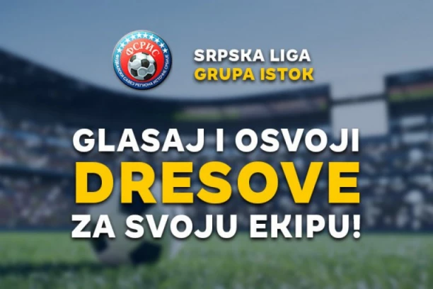 GLASAJ I OSVOJI DRESOVE ZA SVOJU EKIPU: MerkurXtip daruje, na redu je Srpska liga Istok!