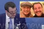 SALVINI ZANEMEO OD BOLA! Italijanski ministar PREKINUO konferenciju za medije zbog Mihe - smrt Siniše ga potpuno slomila! (VIDEO)