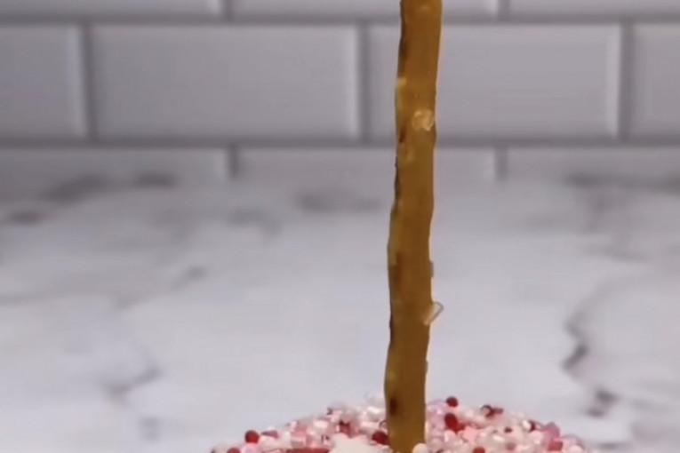 Stavljanje štapića u sredinu