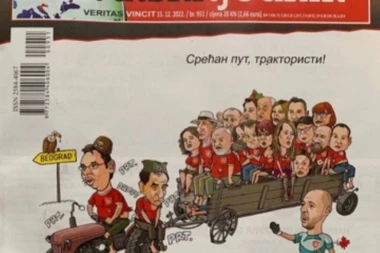 SKANDALOZNI NAPAD IZ ZAGREBA NA DRŽVANI VRH SRBIJE: Sramna naslovnica nedeljnika - prevazišli su sami sebe (FOTO)