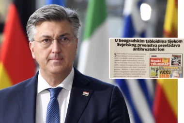 HRVATI OPTEREĆENI SRPSKIM TELEGRAFOM: Zagreb i Plenković udaraju na naše medije