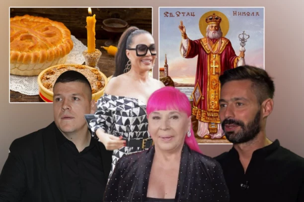 ESTRADA SLAVI SVETOG NIKOLU! Prebranac, žito, sveća, svi su ispunili PRAVOSLAVNE OBIČAJE! (FOTO)