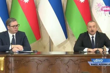 UDARNA PORUKA VUČIĆA IZ BAKUA: Ne postoji način da Srbiju okrenete protiv Azerbejdžana, niti Azerbejdžan protiv Srbije