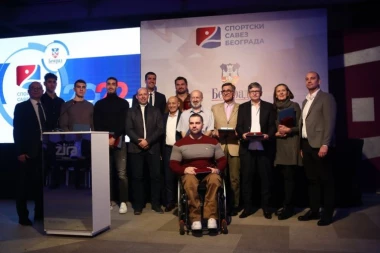 SA PRAVOM NAJBOLJI: Dodeljene tradicionalne nagrade Sportskog saveza Beograda
