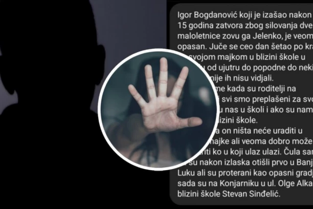 VIŠESTRUKI SILOVATELJ VIĐEN NA KONJARNIKU! Igor Bogdanović je od juče na slobodi, šeta se blizu ŠKOLE!