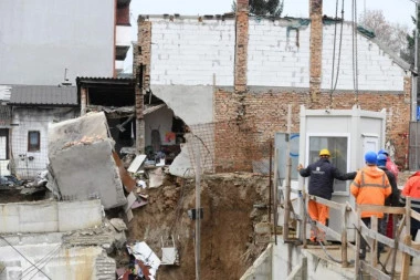 Srušila se betonska ploča! Nezgoda na gradilištu u Beogradu!
