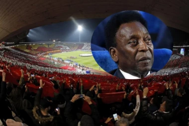 ZVEZDINA SNAŽNA PODRŠKA LEGENDI BRAZILA: Slika sa Džajićem i "Pele, izdrži"! (FOTO)