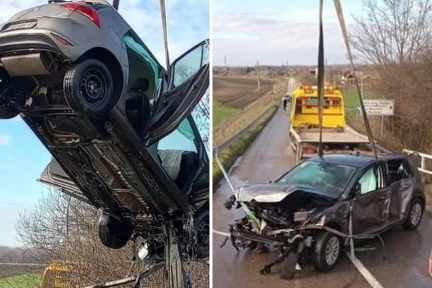 TEŠKA SAOBRAĆAJNA NESREĆA KOD BAČKOG MONOŠTORA: Automobil sa više putnika sleteo s puta u kanal, ronioci vozilo izvlačili iz vode (FOTO)