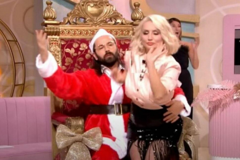 Goca Tržan se ljubi sa Dušanom Kaličaninim