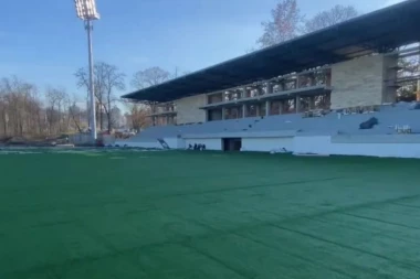 NIJE MNOGO OSTALO: Beograd dobija novu fudbalsku lepoticu - radovi na izgradnji stadiona privode se kraju! (FOTO GALERIJA, VIDEO)