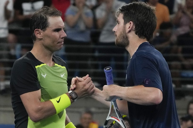 Rafael Nadal i Kameron Nori