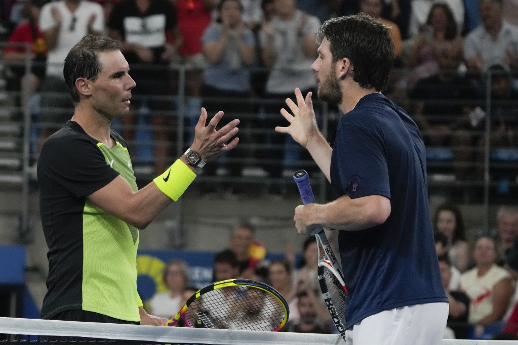 Rafael Nadal i Kameron Nori