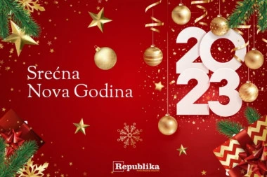 SREĆNA NOVA GODINA! Republika i Srpski telegraf žele vam puno zdravlja, uspeha i ljubavi! (VIDEO)