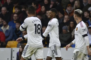 CRVENI ĐAVOLI UKROTILI VUKOVE: Ten Hag KAZNIO Rašforda, Englez odgovorio u FENOMENALNOM stilu (VIDEO)