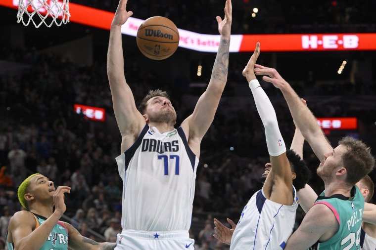 Luka Dončić protiv San Antonija