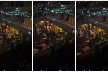 MUZIKA SVIRA, ONI SE BIJU! Masovna tuča tokom dočeka Nove godine u Novom Pazaru! (VIDEO)