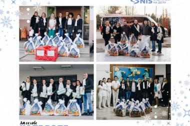 NIS donira paketiće za 225 prvorođenih beba u novoj 2023. godini