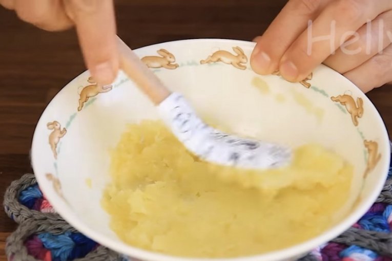 Pasiranje krompira viljuškom