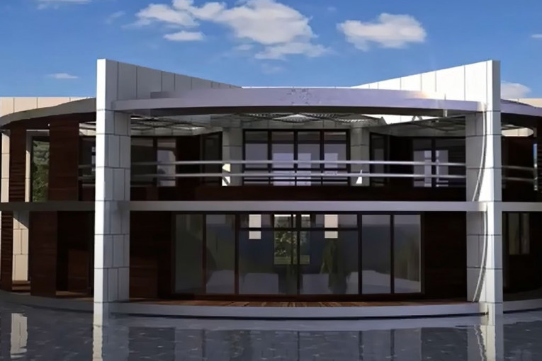 Mesijeva kuća sa prednje strane