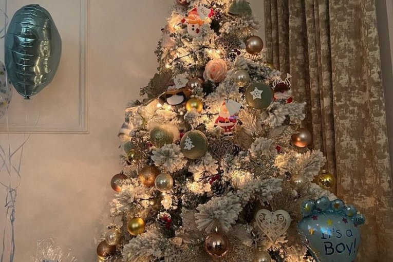 Stan voditeljke Marije Egelje za praznike