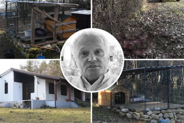 PRVE FOTOGRAFIJE IZ VELIKE IVANČE: Ovde su psi nasmrt izujedali analitičara, krv se vidi na sve strane! (FOTO)